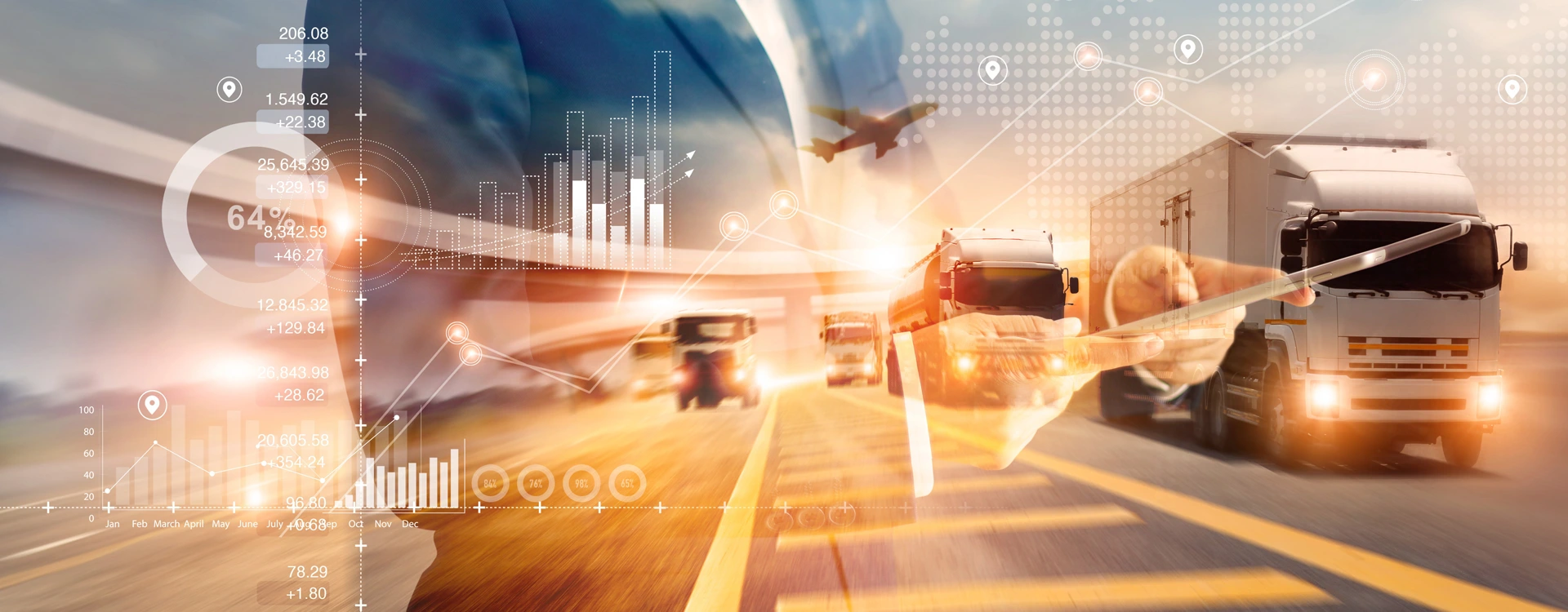 Les entreprises des transports et de la logistique